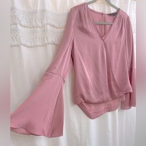 Silk Pink Blouse - White House Black Market